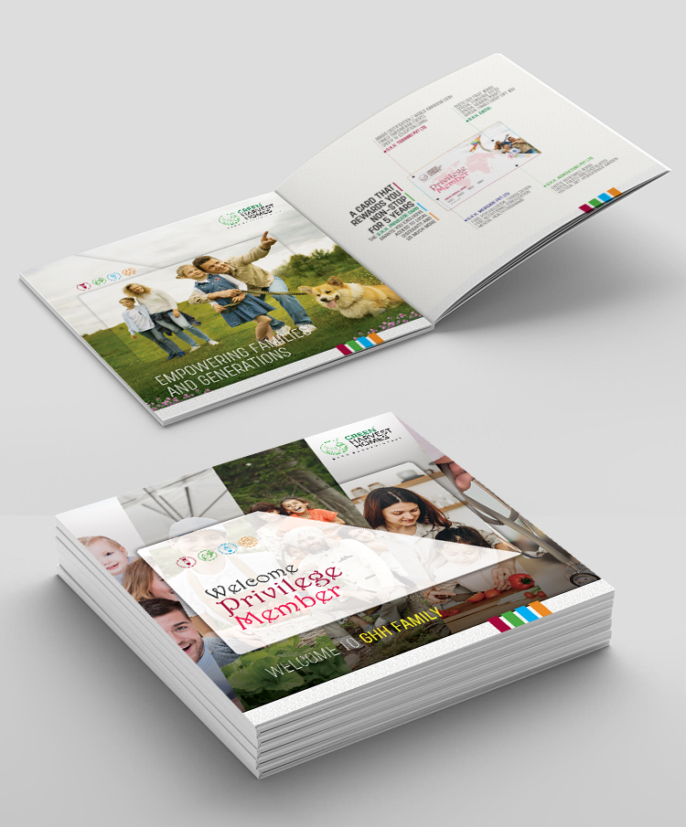 Privilege Card Brochure Designing